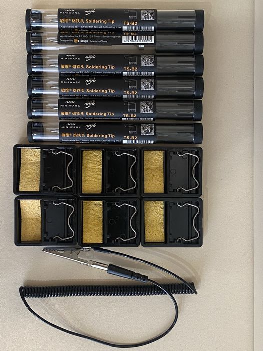 ‼️Паяльник,жала ОРИГІНАЛ Miniware TS101‼️Найнижча вартість!Є ГУРТ‼️
