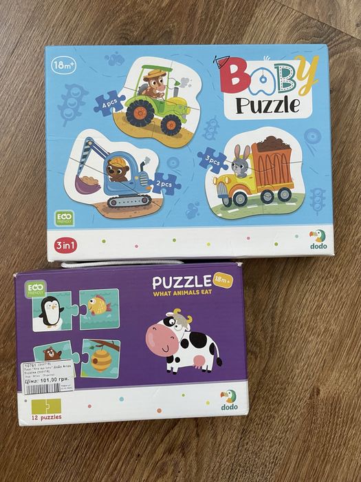 Дитячі пазли Dodo