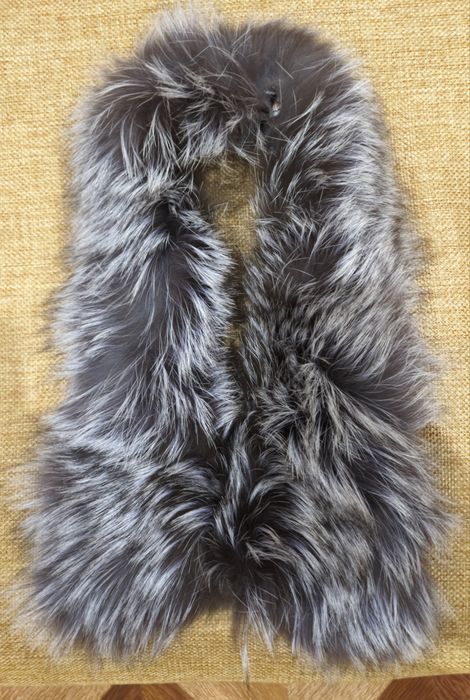 Жіночий комірець до куртки натуральний