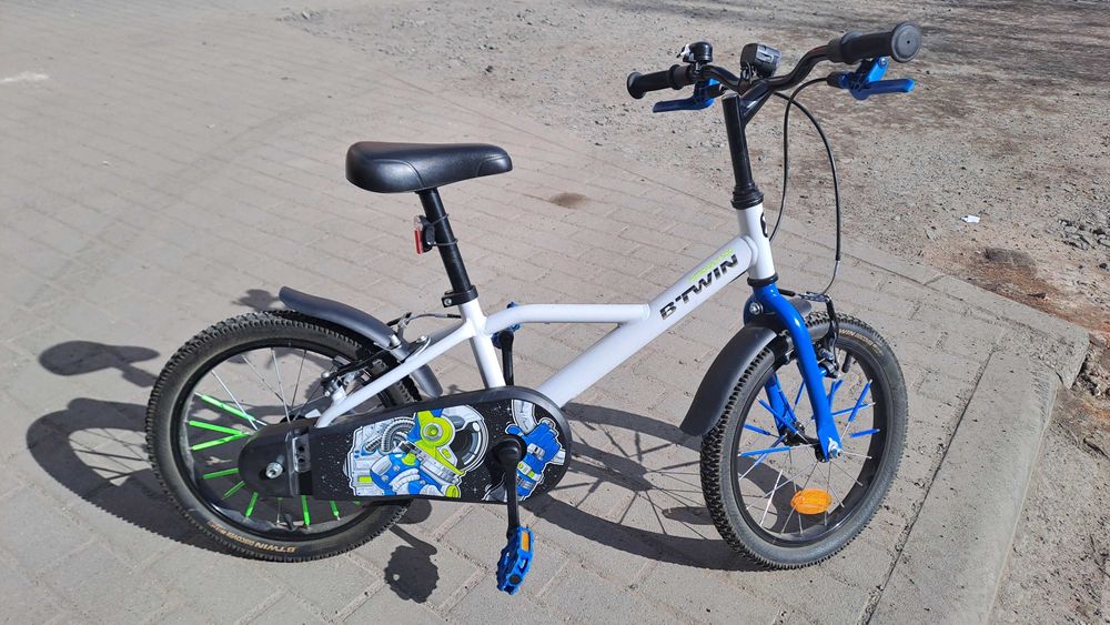 Rower dziecięcy 16" B-TWIN Astronaut 500