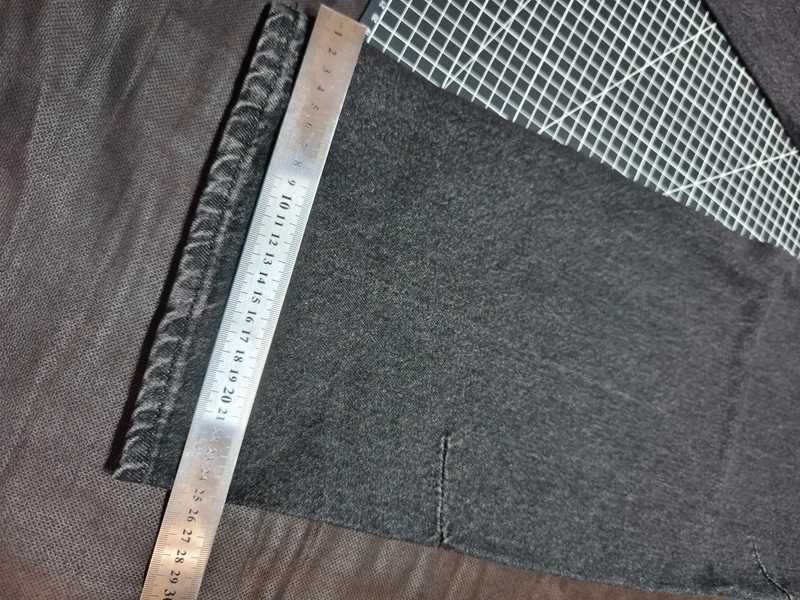 Jeansy damskie straight rozm. 36 szare – nowe