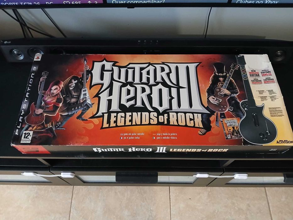 Guitarra Guitar Hero 3 bluetooth