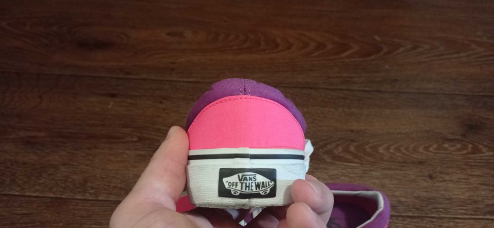 Buty trampki damskie vans off the wall 37 7 rozowe