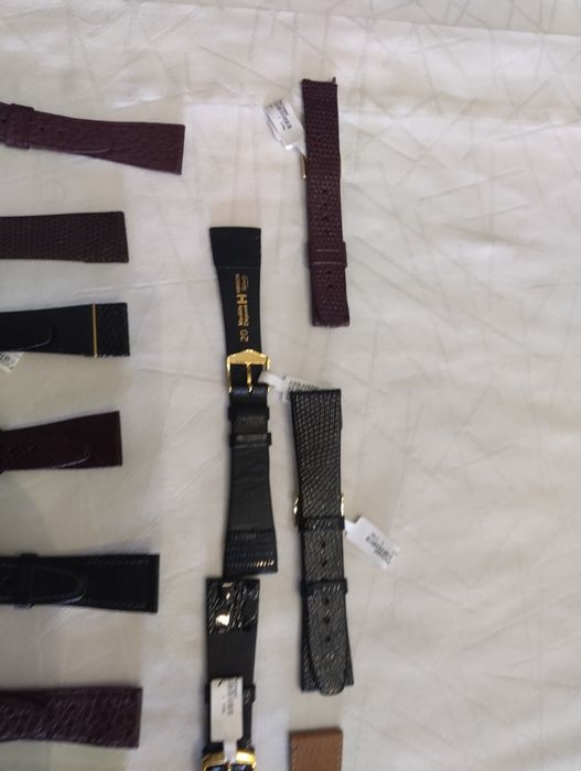 Braceletes de couro genuino de marca Hirsch
