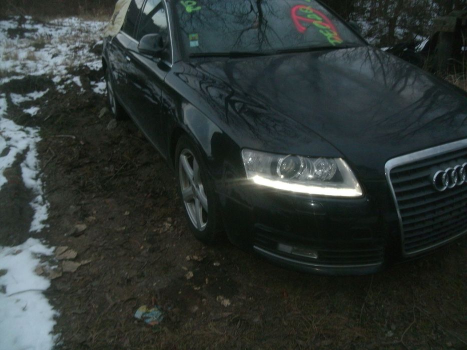 audi a6 c6 lift maska xenon zderzak pas chlodnice przod komplet lz9y