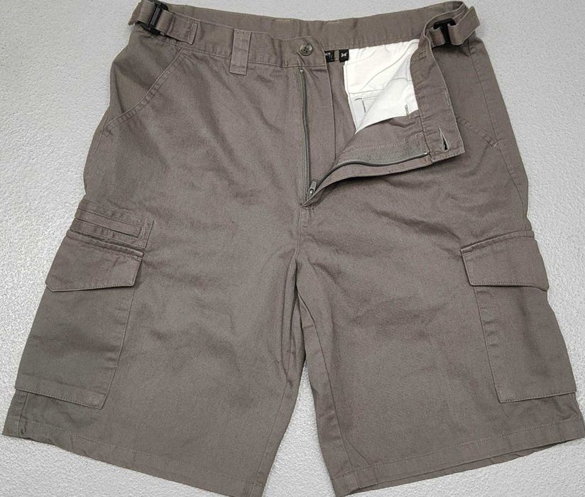 Wr) NATURAL CLASSICS męskie krótkie spodenki bojówki Roz.34