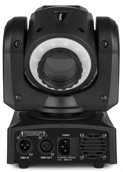 4 UNIDADES Novos BeamZ Panther 35 LED Spot Moving Head c/ anel de LED