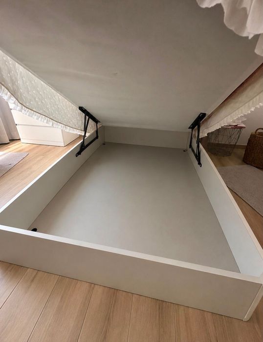 Cabeceira de cama e sommier 140x190 cm