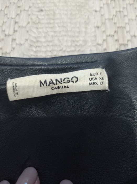Kurtka biker Mango S