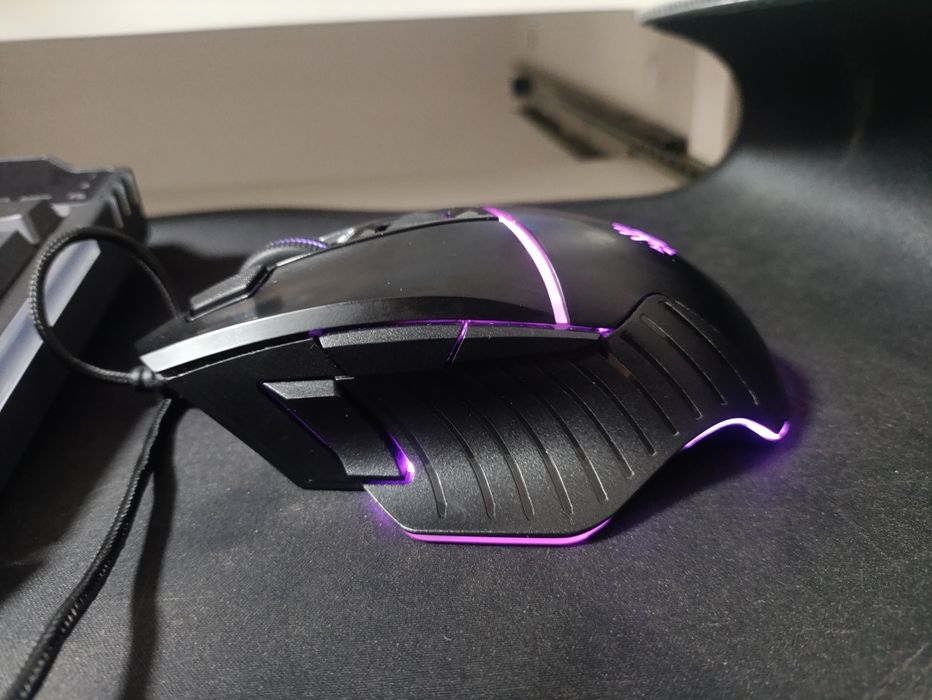 Мишка A4Tech Bloody W95 Max Black на запчастини або під ремонт