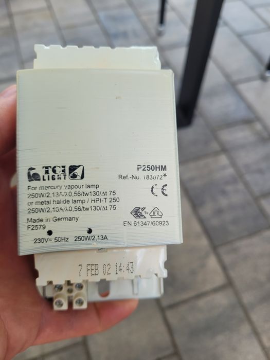 Zasilacz TCI light 250W/2,13A