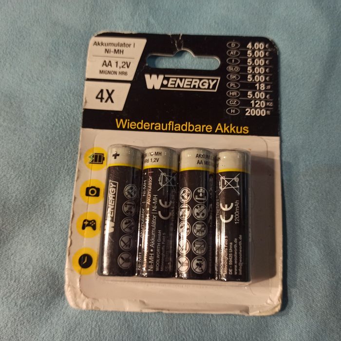 W-ENERGY AA 1,2V 1200mAh bateria akumulator