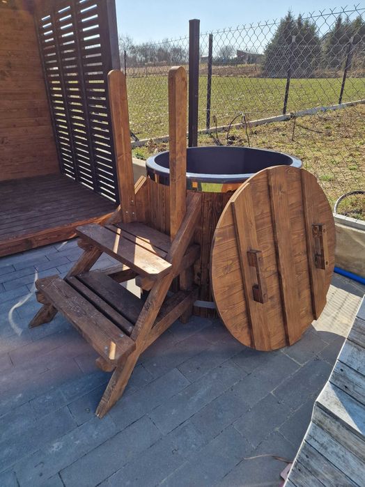 Sauna FIŃSKA sucha ogrodowa, piec