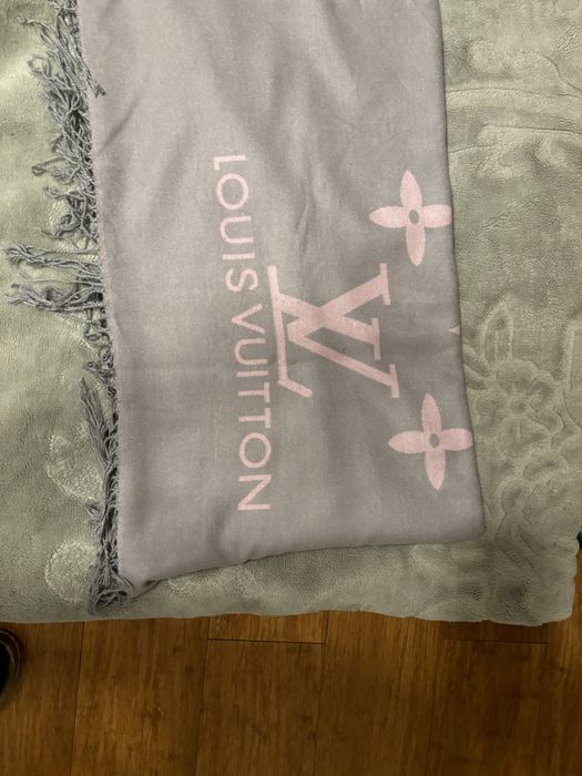 Szalik damski Louis Vuitton Paris szary