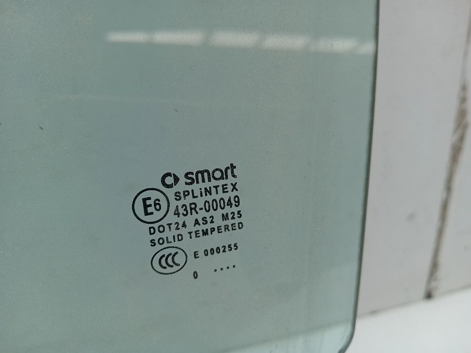 Vidro porta frente esquerda SMART ForTwo Cabrio (451)