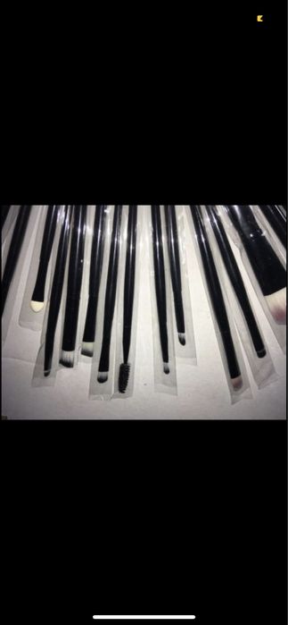 Pędzle do makijażu 20 szt nowe