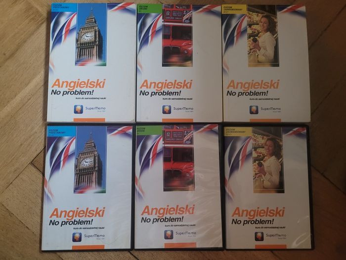 SuperMemo Kurs Angielskiego No Problem/ 3 poziomy / 2012