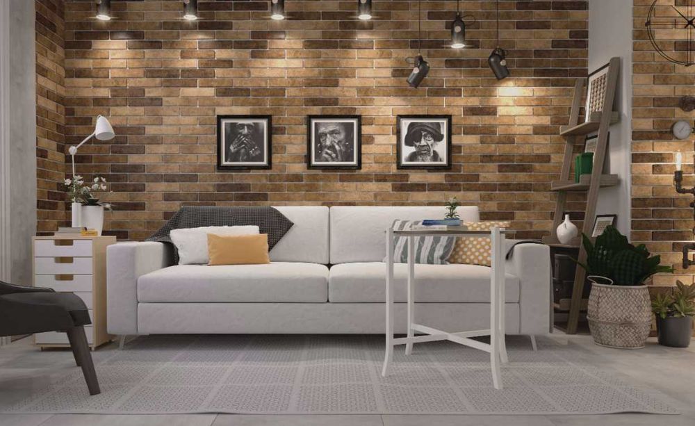 Плитка под Кирпич для Фасада Декора BrickStyle Разные цвета 250х60х6