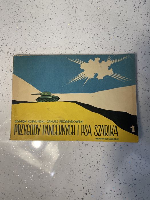 UNIKAT! Komiks Przygody Pancernych i Psa Szarika 1970 czterej pancerni i pies wyd 1 Wydawnictwo Harcerskie WH Kobyliński Przymanowski cz 1 część I