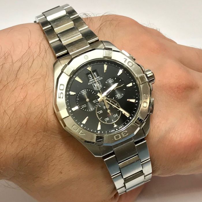 TAG HEUER Aquaracer CAY1110-0 Zegarek męski 43mm DIVER jak NOWY