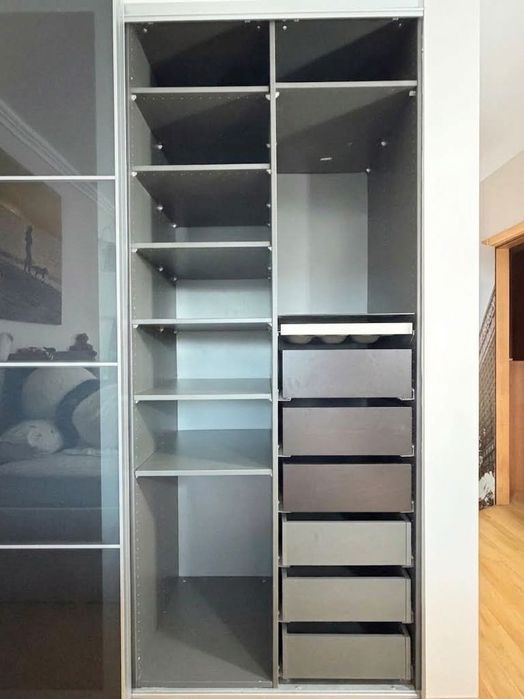 Roupeiro preto IKEA 236x200x58