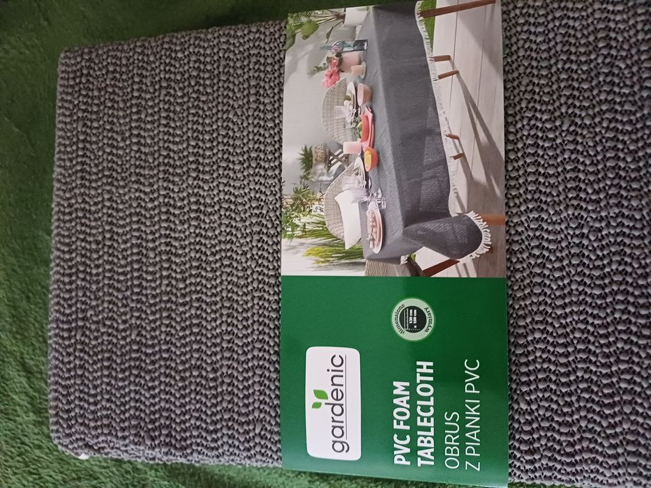 Nowy obrus z pianki PCV Szary