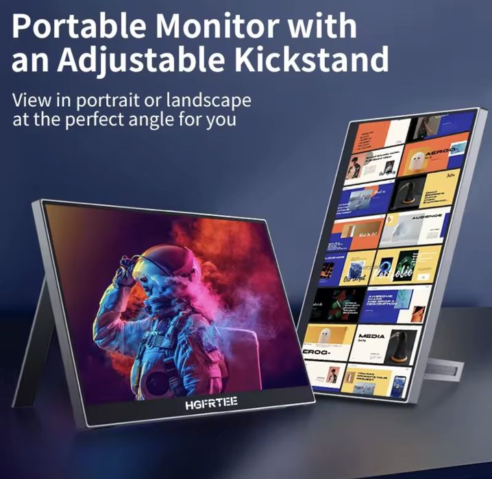 Портативний монітор HGFRTEE 15.6