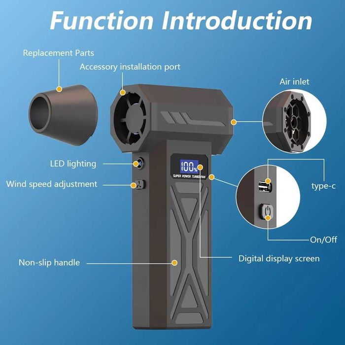 Dmuchawa P70 4-stopnie, turbo.