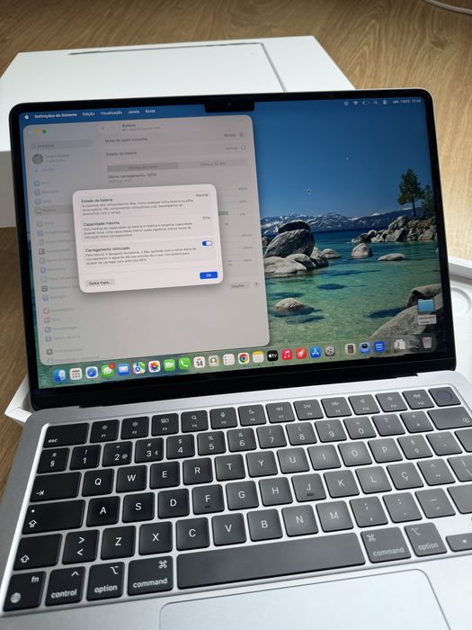 Macbook Air M2 de 256gb 13” com fatura e garantia