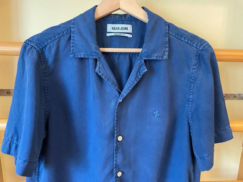 Salsa Camisa homem tamanho S manga curta Verão