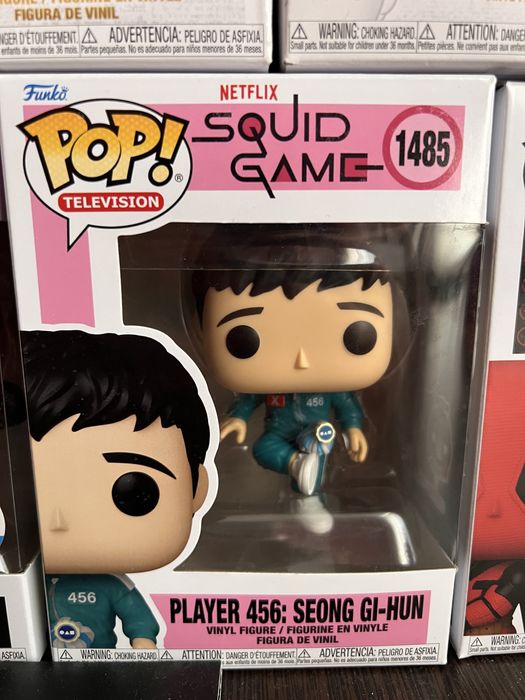! ЗНИЖЕНА ЦІНА ! FunkoPop 1485 Player 456: Seong Gi-Hun