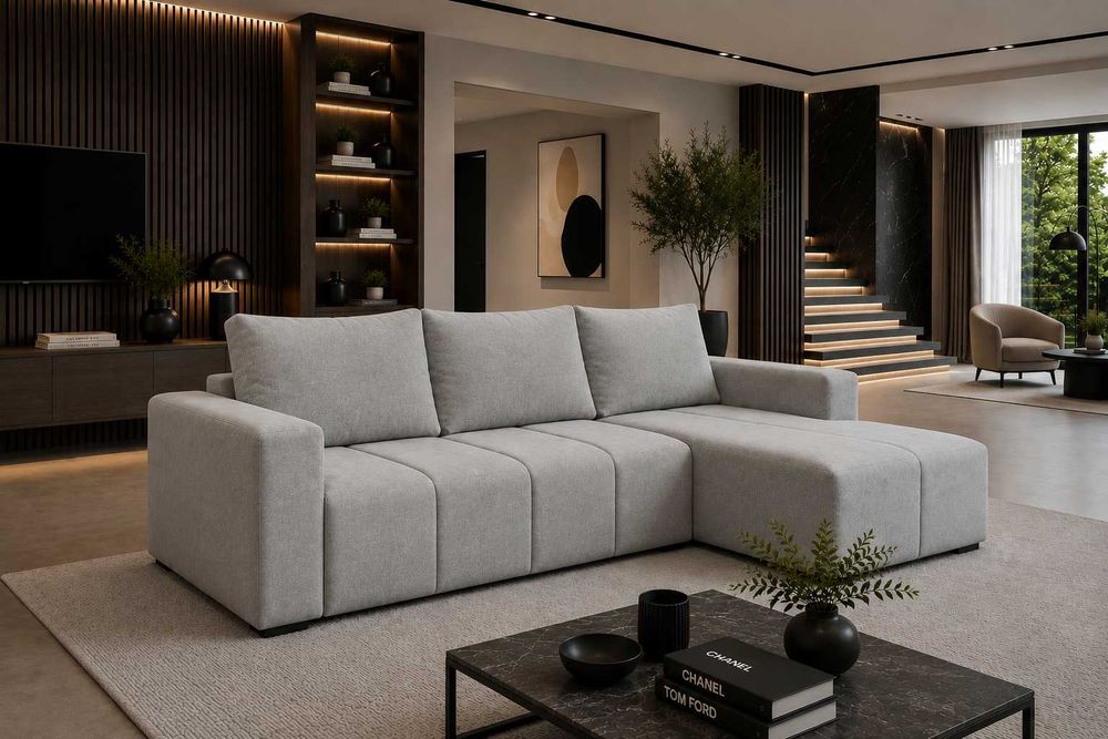 Narożnik Porto z  funkcja spania producent OKAZJA !! Kanapa Sofa