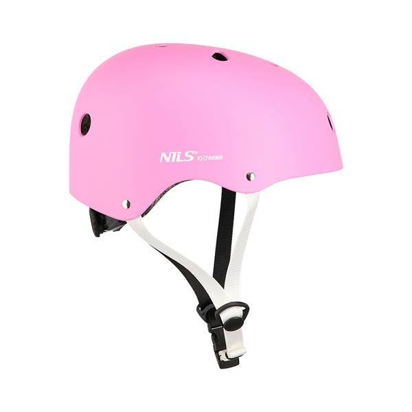 Mtw001 różowy rozm. l(58-61cm) kask nils extreme