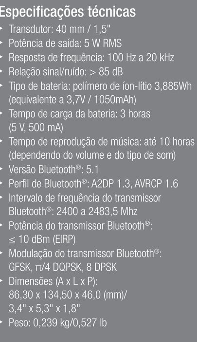 Soudbar LG e JBL GO2