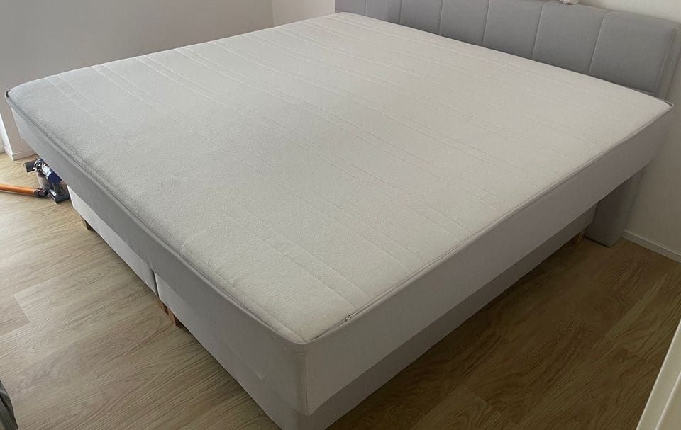 Super materac hybrydowy emma 200x200 super stan tanio okazja z Niemiec