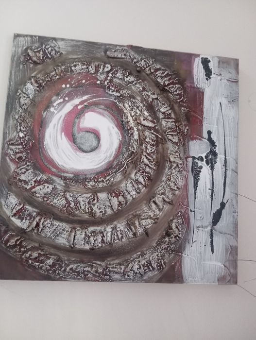 Quadro pintura abstrata