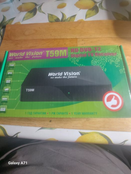 Тв тюнер Т2 world vision