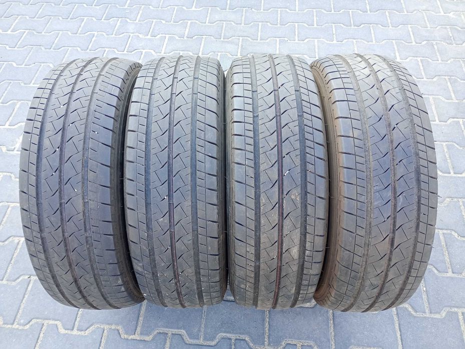 BRIDGESTONE  DURAVIS R660  112/110T  225/65 R16C  7mm   4szt  12.2023r   SUPER  Stan  WZMACNIANE