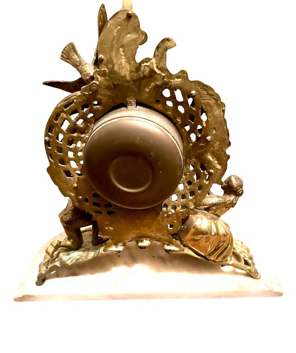 Vintage Bronze Clock