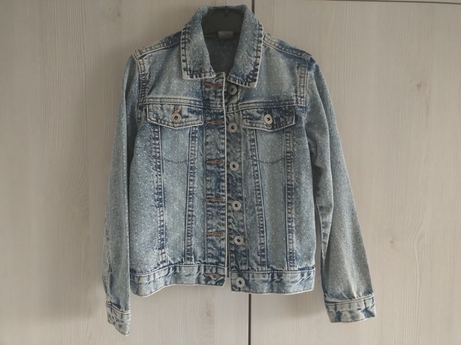 Kurtka jeansowa 128