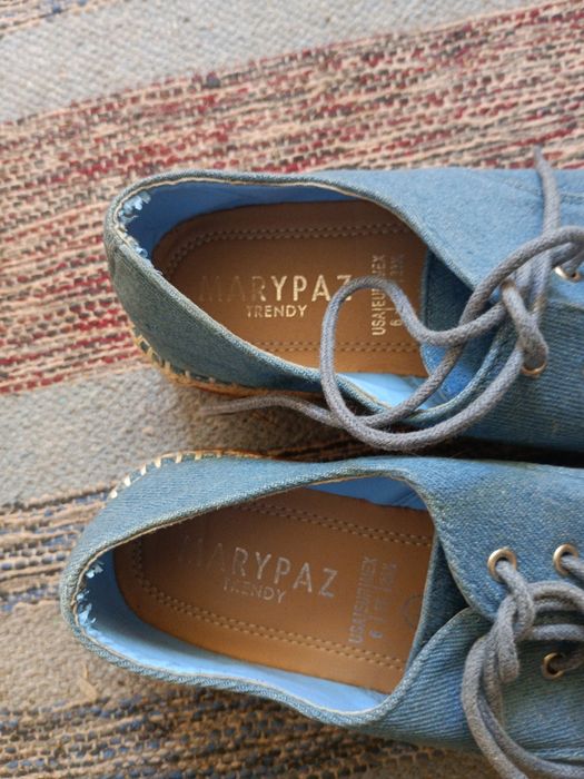 Sapatos plataforma de ganga Marypaz