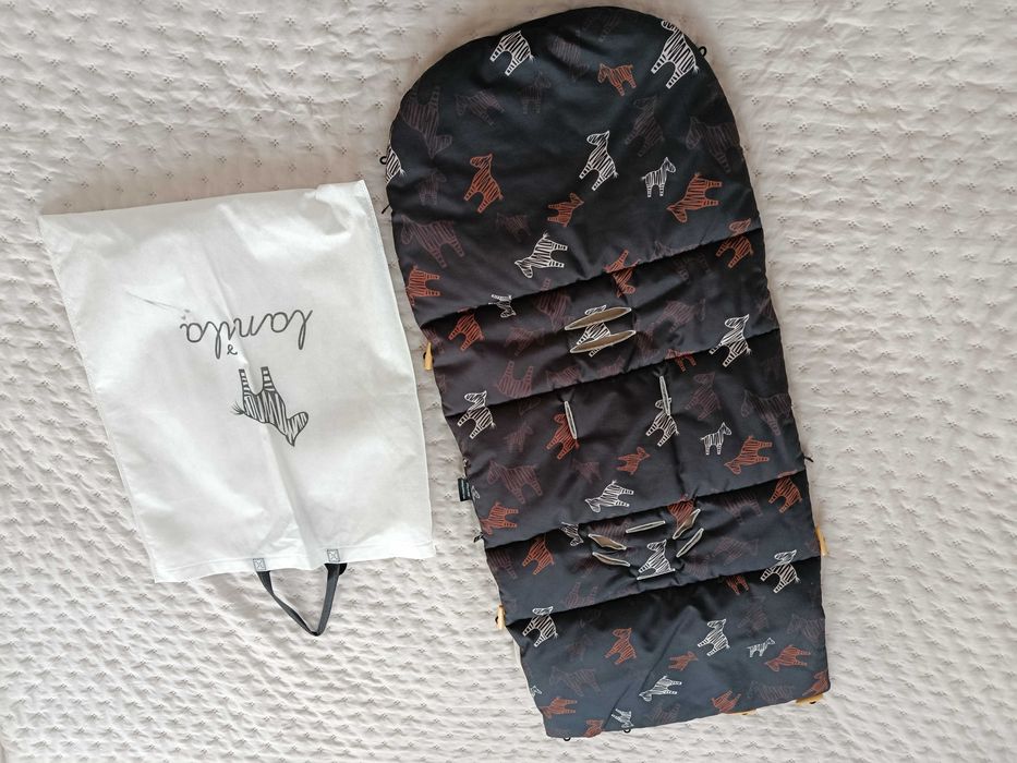 Nowy śpiworek do wózka/ gondoli r. L/XL Lanila Zebra