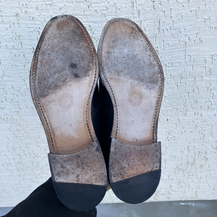 Мужские класические туфли оксфорды броги, р43-43,5, Англия