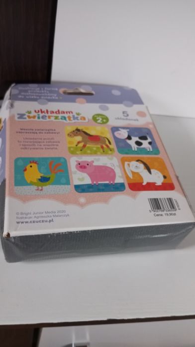 Czu czu  puzzle układam zwierzątka 2+
