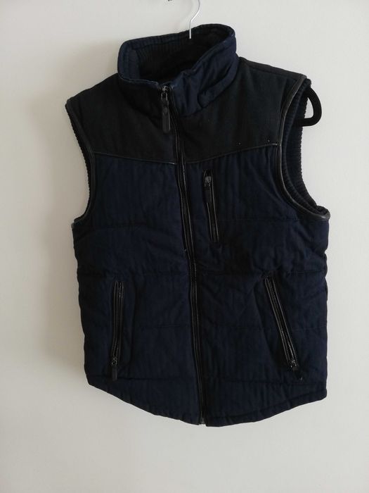 bezrękawnik męski ZARA s 36 jeans kamizelka męska ZARA MAN S 36