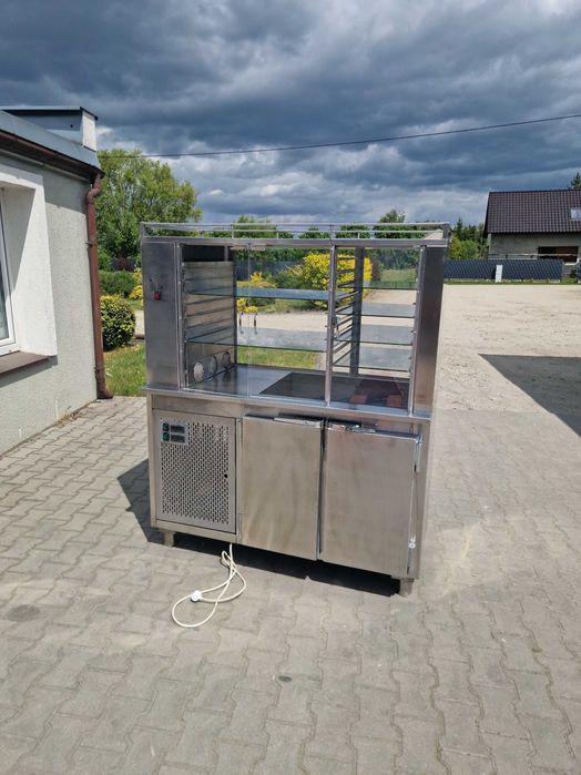Bufet-Bar Chiński,Witryna chłodnicza INOX,Stół chłodniczy