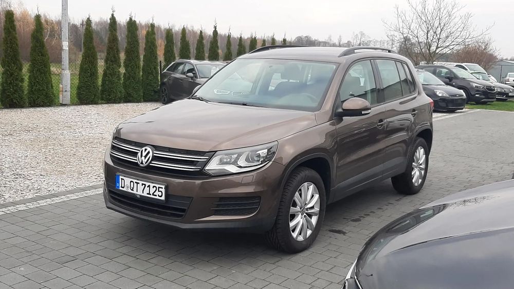Volkswagen Tiguan 2.0 Benzyna 180KM 4X4 Hak Tempomat Nawigacja