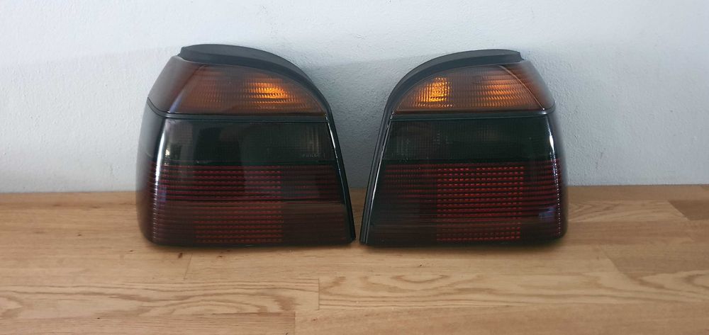 Farolins Hella fumados Golf mk3