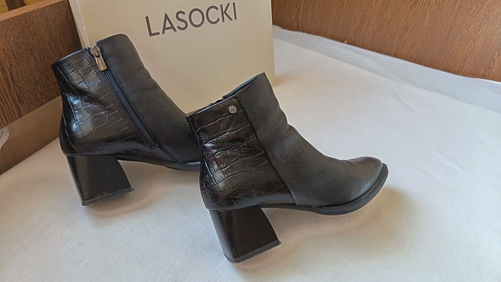 Buty skórzane Lasocki, 38