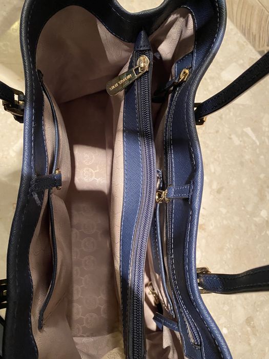 Torebka Michael Kors jet set marine niebieski granat